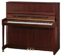 Please click to enlarge photo. Kawai K300 Piano